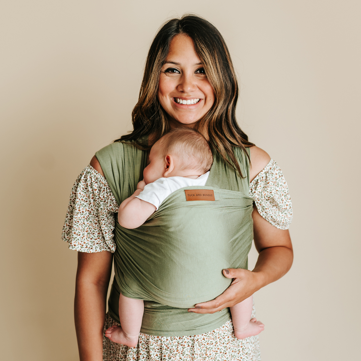 Olive Green Baby Wrap Carrier: Lightweight, Breathable, & Ultra 